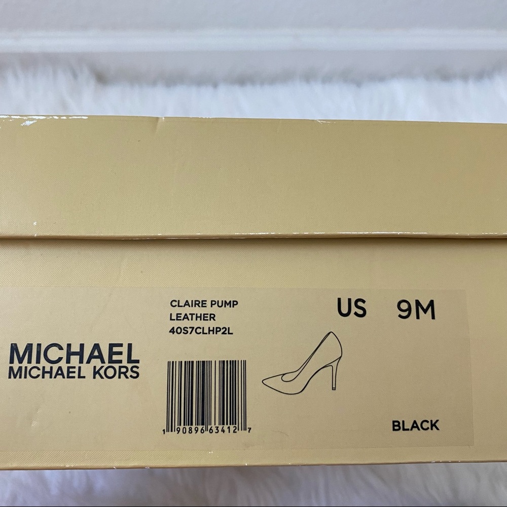 MICHAEL KORS Claire Pump Leather Heels - Picture 6 of 6